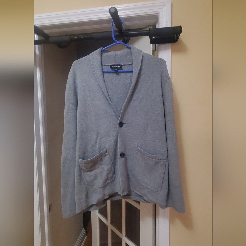 Express Men's Cardigan Sweater